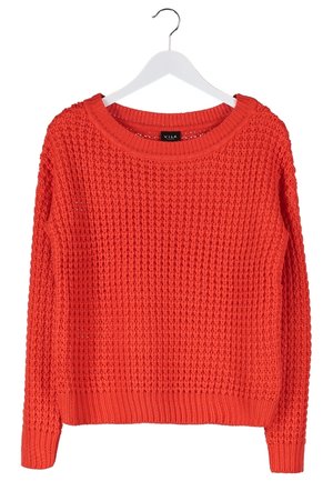 Strickpullover - orange