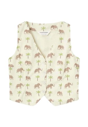 Compañía fantástica, CHALECO ESTAMPADO - Chaleco - blanco