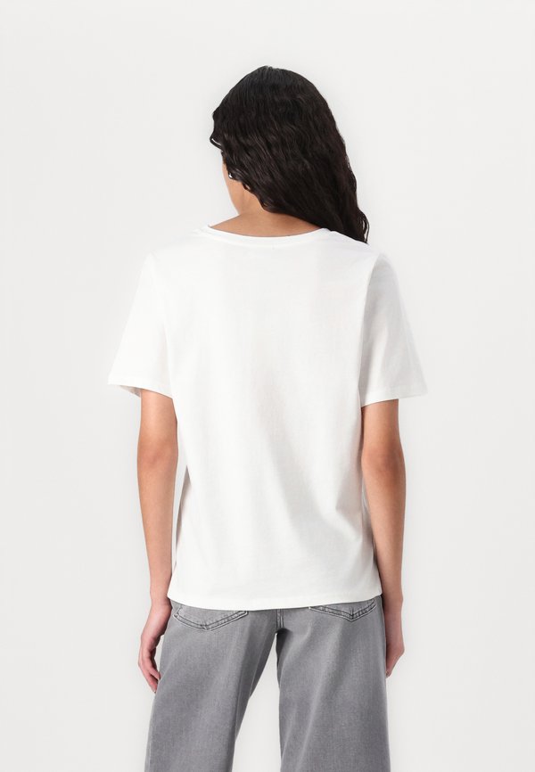 JDYFIONA O NECK - Print T-shirt - cloud dancer2