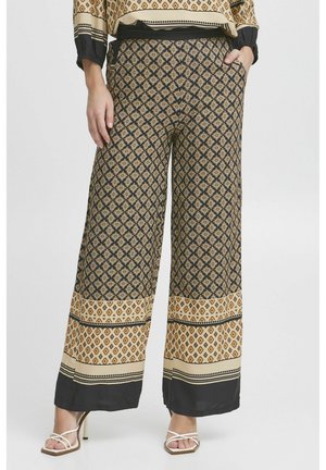 PZOLIVIA - Kelnės - black boho border print