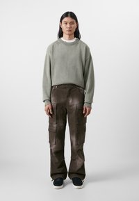 Don't Waste Culture FERMIN UNISEX - Παντελόνι cargo - brown khaki