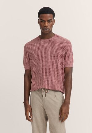 HONEYCOMB - T-Shirt basic - bordeaux
