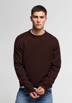 Terranova, TERRANOVA - Maglione - marrone