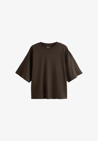 Unselected, chocolate brown