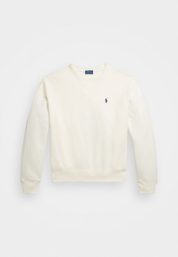 FLEECE CREWNECK PULLOVER - Sweatshirt - clubhouse cream3