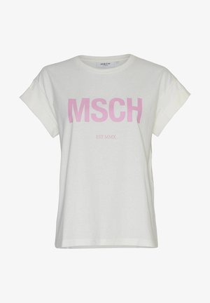 T-shirts med print - pink