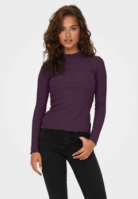 ONLY ONLEMMA - Striktrøje - plum perfect