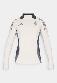 adidas Performance REAL MADRID EU TRAINING TOP - Långärmad tröja - putty mauve/dark grey/charcoal