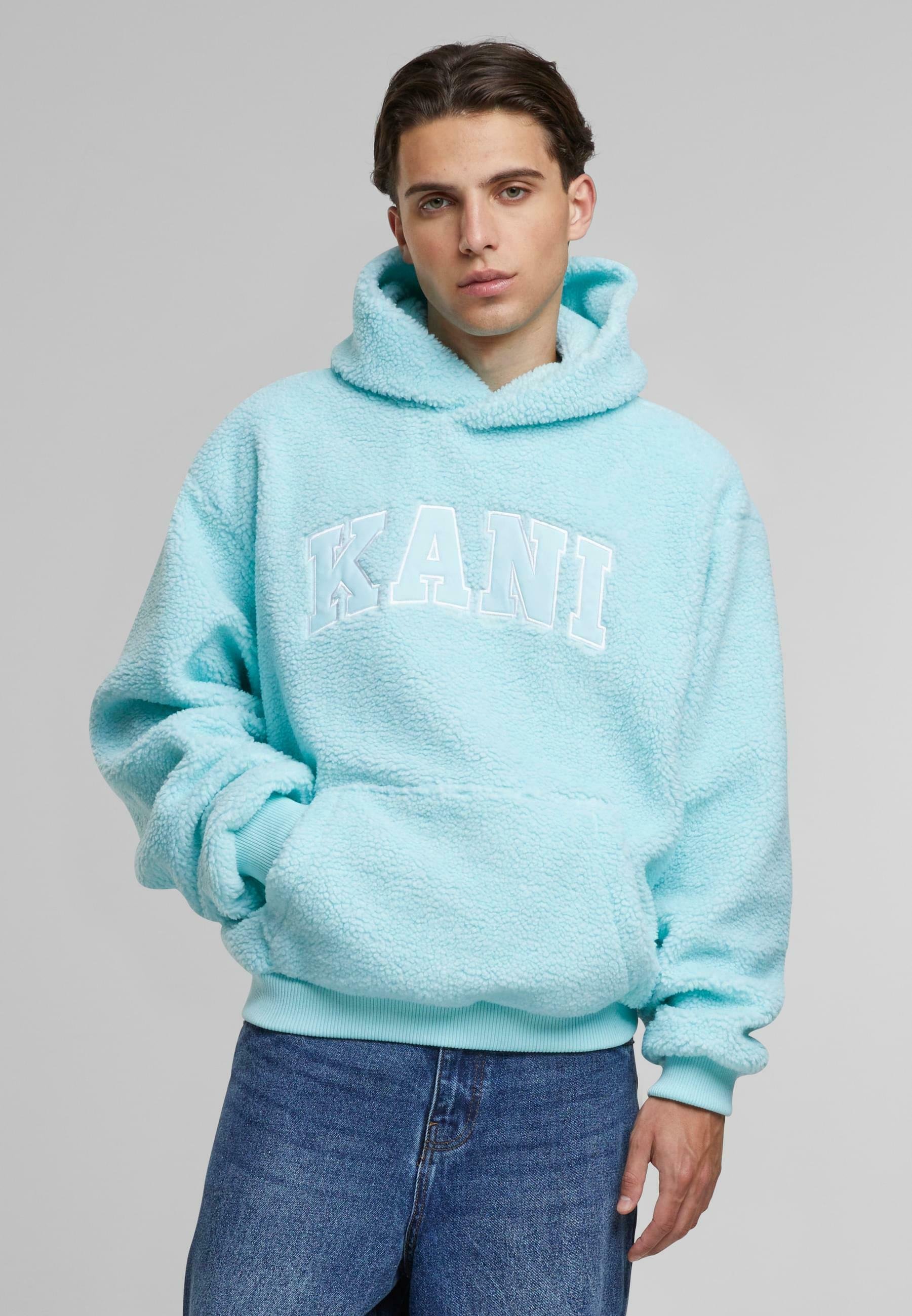 Karl Kani Kapuzenpullover light blue/hellblau Zalando