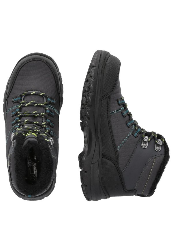 KIDS ANNUUK WP UNISEX - Hiking shoes - um antracite deep lake4