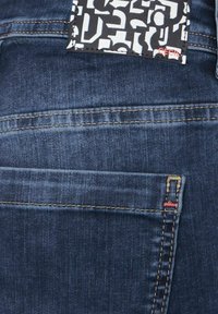 Cecil CULOTTE - Straight leg jeans - blau
