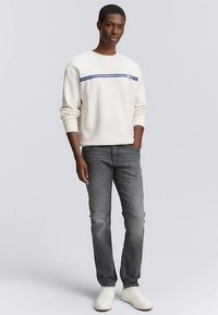 TOM TAILOR DENIM TTPIERS Slim - Vaqueros slim fit - used dark stone grey denim