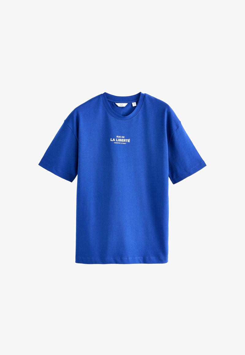 Next T-shirts print -  blue