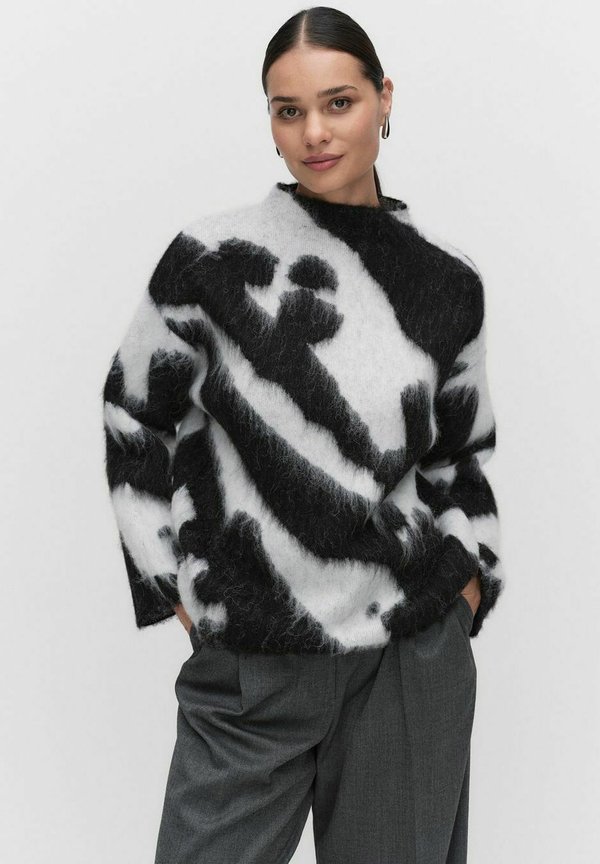Strickpullover - animal jacquard