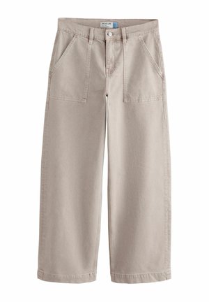 Next, UTILITY WIDE LEG JEANS - Wide Leg - stone