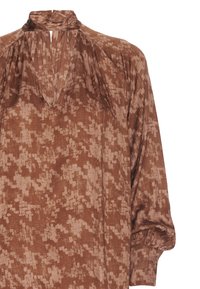 Manila Grace ONE SHOULDER  - Camicetta - marrone