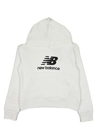 New Balance Felpa con cappuccio - bianco