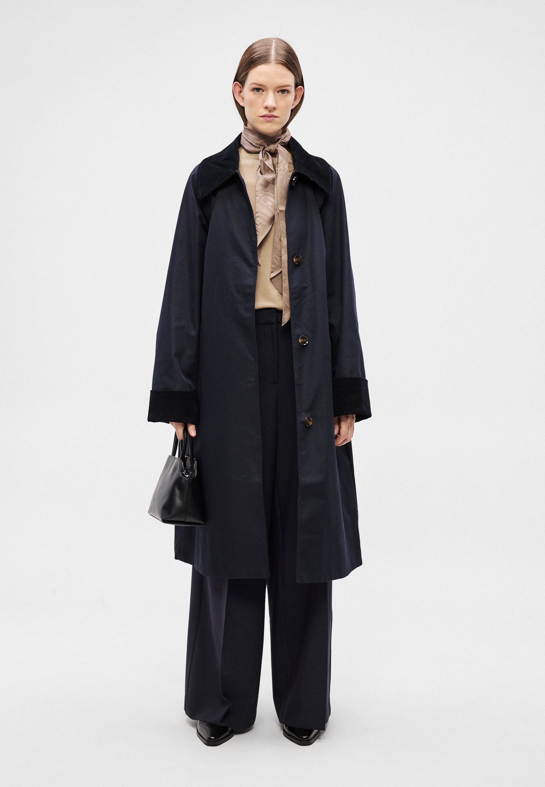 Barbour REAGAN SHOWERPROOF - Trenchcoat - dark navy/dunkelblau