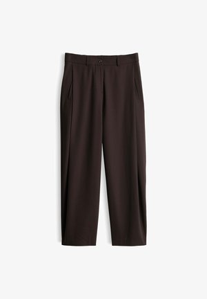 OPUS, OVAL TWILL FIT - Broek - affogato