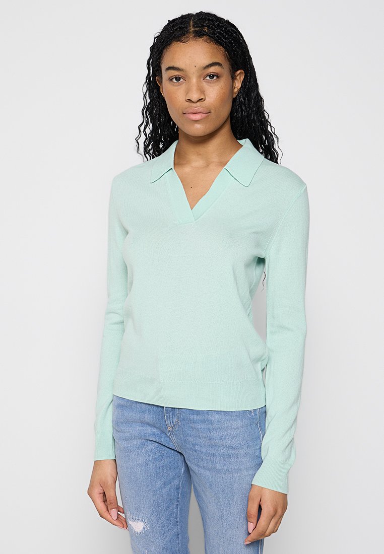 closed Trui mintgroen