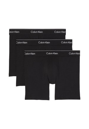 Calvin Klein Underwear, 3 PACK - Boxer aderenti lunghi - black