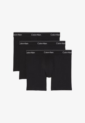 Calvin Klein Underwear, BOXER BRIEF 3 PACK - ICON COTTON STRETCH, czarny