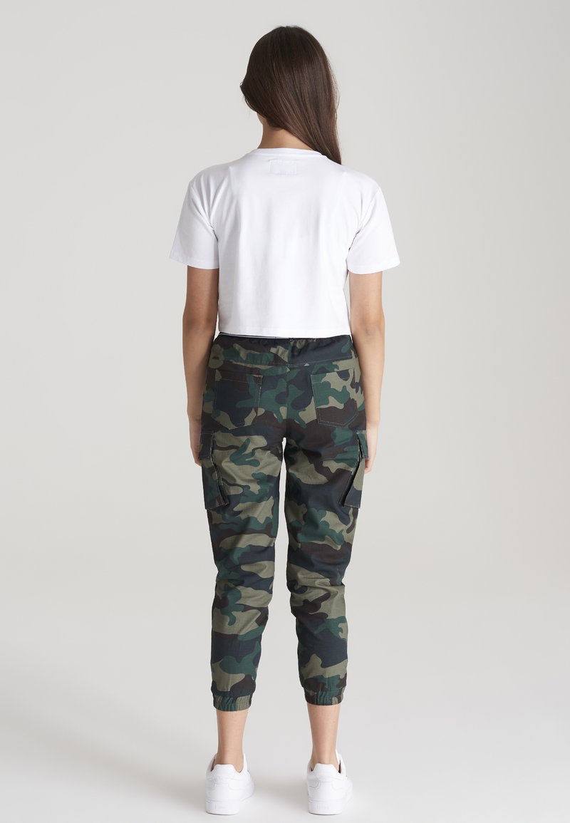 Kinder Stoffhosen | SIKSILK Cargohose camo/khaki - XT81481 Kinder Stoffhosen | SIKSILK Cargohose camo/khaki - XT81481