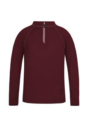 KINDER LANGARM  - Unterhemd/-shirt - bordeaux