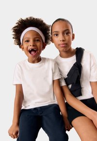 Marks & Spencer 2 PACK UNISEX PURE COTTON - T-shirt basique - white