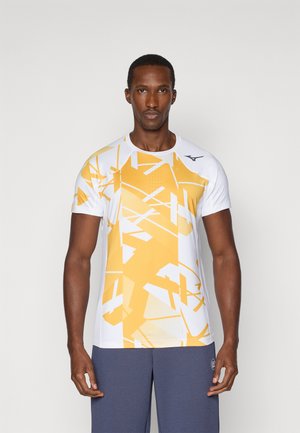 DAYBREAKERS SHADOW GRAPHIC TEE - Sportska majica - white/citrus