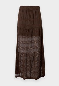 ONLSANDRA LONG SKIRT - Maksiseelik - seal brown