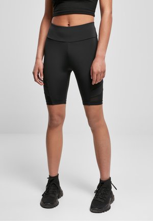 Urban Classics HIGH WAIST TECH CYCLE - Tajice - schwarz
