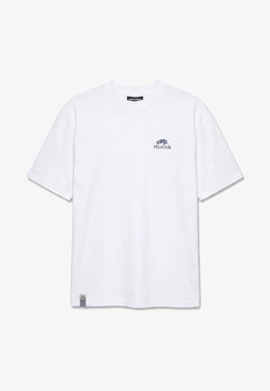 Pegador, SKIVE OVERSIZED TEE - Camiseta estampada - white