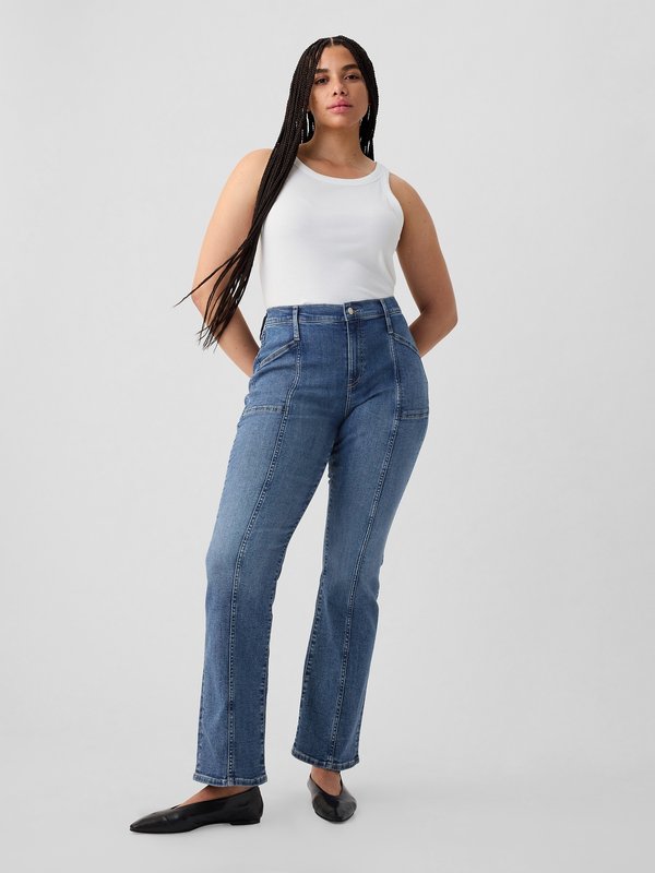 BABY BOOT SARONNO - Slim fit jeans - medium wash2