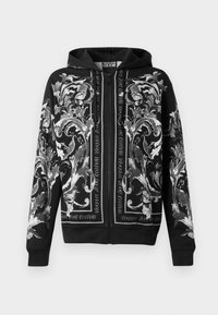 BAROCCO - Tröja med dragkedja - black