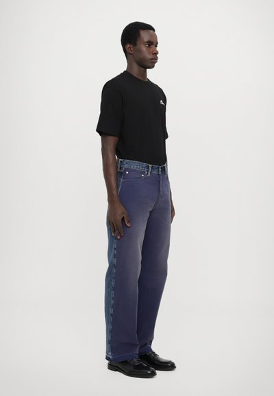 Evisu RONT PANEL - Džíny Relaxed Fit - denim
