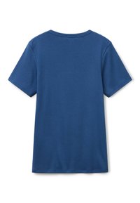 United Colors of Benetton WITH GLITTER PRINT LOGO - Triko s potiskem - blue