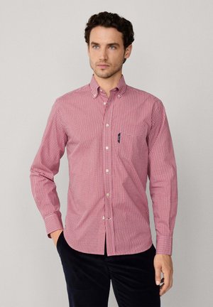 CL BD GINGH POP - Camisa - berry red