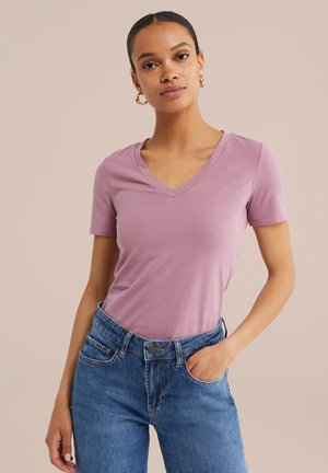 WE Fashion, Základné tričko - pink