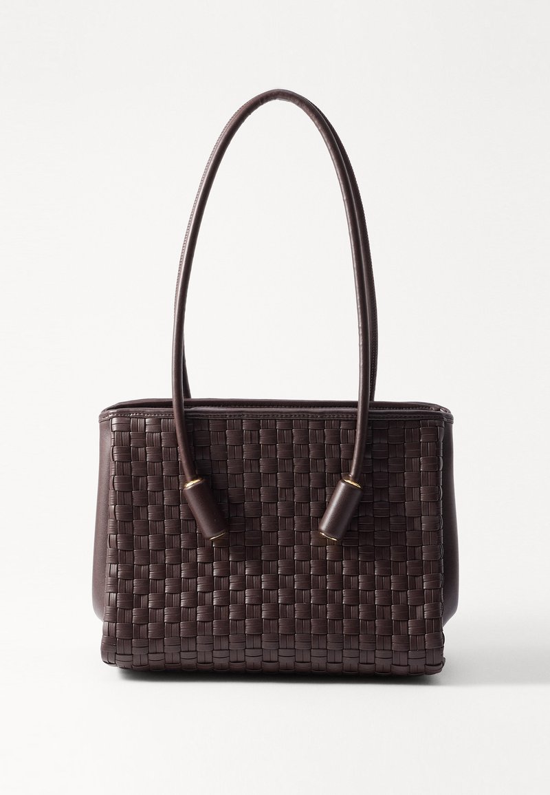 THEMOIRè LEILA MICRO WEAVED - Käsilaukku - ebony