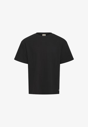 Solid, SDVERGO - Print T-shirt - true black
