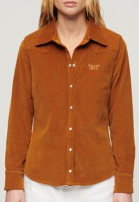 Superdry & Co WESTERN  - Skjortebluser - bold tan