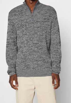 Pullover - mottled grey