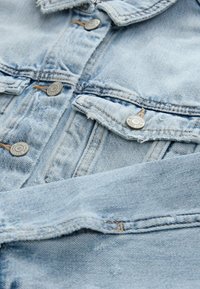 REGULAR FIT -TRUCKER - Jachetă din denim - bleach