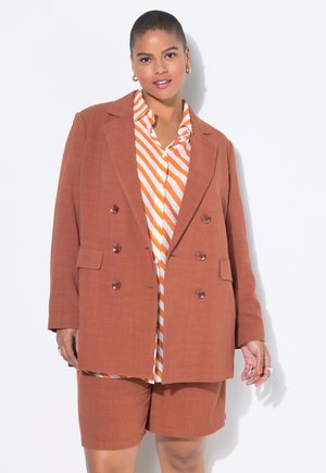 DOPPELREIHER - Kort kappa / rock - fawn brown