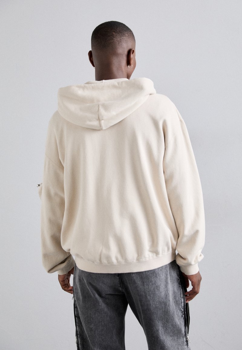 MM6 Maison Margiela Felpa con zip - chalk/avorio - Zalando.it