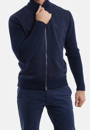 Strickjacke - dark blue
