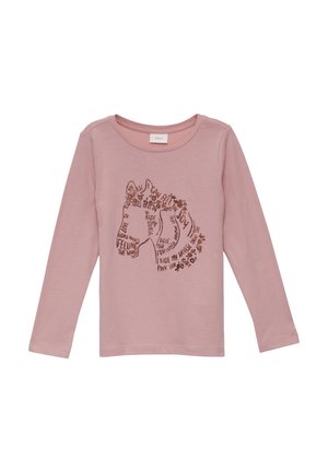 MET GLITTERPRINT - Long sleeved top - zartrosa
