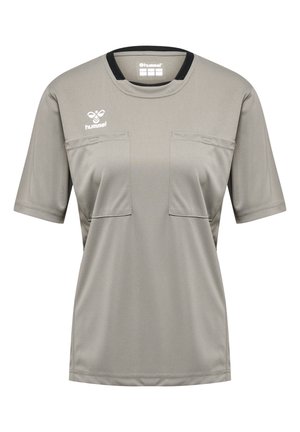 CHEVRON  - T-shirt con stampa - steeple gray