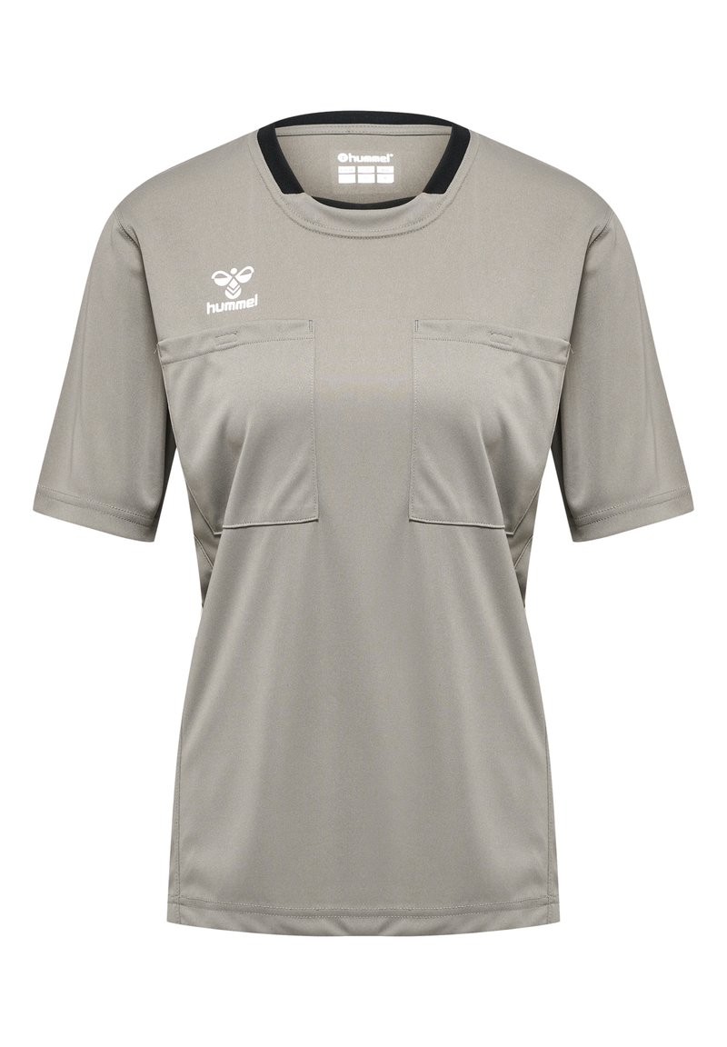 Hummel - CHEVRON  - T-shirt con stampa - steeple gray, Ingrandire